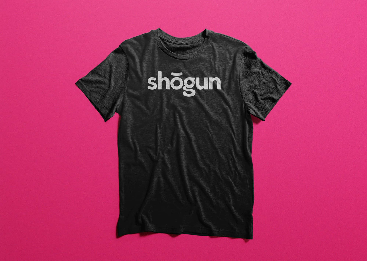 White Logo Tee